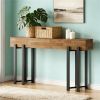 Industrial Console Table, Wooden Sofa Table, Hallway Table, Buffet & Office Display Rack