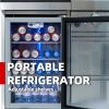 44-Inch 6-Burner 85,000 BTU Stainless Steel Outdoor Kitchen Island Grill with Refrigerator & Rotisserie