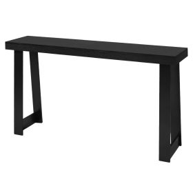 VEVOR 56" Console Table with Shelf – Modern Narrow Sofa Table for Entryway, Hallway, or Behind Couch