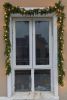 Artificial Christmas Garland with LED String Lights – Pine Needle Cypress Holiday Decor