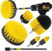 Holikme 6-Pack Drill Brush Power Scrubber Set with Extended Attachment