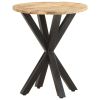 Side Table Natural Wood Solid Mango Wood with Hairpin Legs