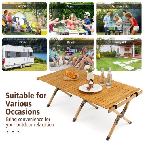 Portable Picnic Table with Carry Bag for Camping and BBQ Portable Picnic Table with Carry Bag for Camping and BBQ