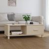 Coffee Table Honey Brown Solid Pinewood & MDF – Rustic Living Room