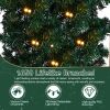 Christmas Artificial Tree Archway Decoration with 1650 PVC Branches – Indoor & Outdoor Holiday Decor
