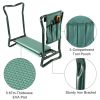 Foldable Garden Kneeler & Seat with Cushion and Tool Pouch – Portable Gardening Stool