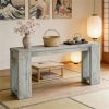 Farmhouse Wooden Console Table, Sofa Table, Entryway & Foyer Table
