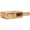 Vintage Coffee Table Solid Mango Wood – Natural Rustic