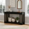 Extra Long Farmhouse Console Table 70.9" Sofa & Entryway Table with Shelf