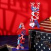Independence Day Wooden American Pattern Ornament – Patriotic Home Decor
