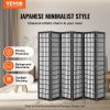 VEVOR 6 Panel Japanese Folding Room Divider Privacy Screen