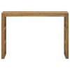Console Table Solid Teak Wood – Industrial Rustic 43.3 x 13.8 x 29.5 in
