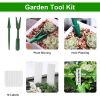 5-Pack Seed Starter Trays with Grow Light Humidity Dome – 5-Level Brightness & 4 Timer Settings for Indoor Greenhouse