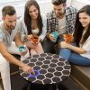 Touch-Sensitive LED Coffee Table – Modern Illuminated Side Table for Living Room or Game Room