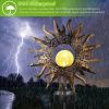Solar Powered Sun Stake Lamp – IP54 Waterproof Decorative Garden Light