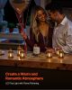 VEVOR Decorative LED Candle Lanterns Set of 12, Flameless Electric with Glass