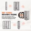 VEVOR 4-Panel Japanese Wood Room Divider Screen – Folding Privacy Partition