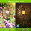 Solar Powered Sun Stake Lamp – IP54 Waterproof Decorative Garden Light