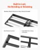 VEVOR 36" x 10" Stainless Steel Lawn Leveling Rake with Roller & Adjustable Handle