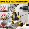 Holikme 6-Pack Drill Brush Power Scrubber Set with Extended Attachment