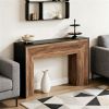Modern Extra Long Console Table 63" Black Entryway Sofa Table