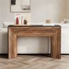 Modern Extra Long Console Table 63" Black Entryway Sofa Table