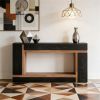 Rectangular Console Table, Sofa & Entryway Table for Hallway and Foyer