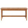 Coffee Table Brown Solid Acacia Wood with Decorative Inlays