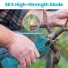 4-in-1 Electric Pole Pruning Shears & Pole Saw with 7 Adjustable Head Angles
