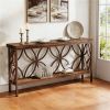 Industrial Console Table – Sofa Table, Entryway Storage Desk