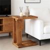 Bedside Table, Coffee Table, Sofa Side Table, C-Shaped End Table for Living Room & Bedroom