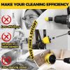 Holikme 40-Piece Drill Brush Attachment Set with Scrub & Scouring Pads