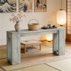 Farmhouse Wooden Console Table, Sofa Table, Entryway & Foyer Table