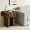 Wooden Nightstand with Drawer – Modern Bedside & End Table