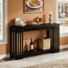 Extra Long Farmhouse Console Table 70.9" Sofa & Entryway Table with Shelf
