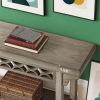 Farmhouse Console Table Entryway Sofa Table – Gray