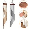 Musical Wind Chime Pipe with 12 Tubes – Outdoor Hanging Wind Chimes Bells