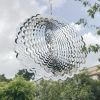 1pc 3D Hanging Wind Spinner Outdoor Decor – Stainless Steel Tree of Life Garden Spinner