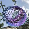 1pc 3D Hanging Wind Spinner Outdoor Decor – Stainless Steel Tree of Life Garden Spinner