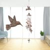 Vintage Metal Animal Wind Chime – Butterfly Turtle Owl Iron Hanging Decor