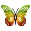 Vintage Iron Butterfly Welcome Sign – Home & Garden Hanging Decor (1pc / 3pc)