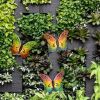 Vintage Iron Butterfly Welcome Sign – Home & Garden Hanging Decor (1pc / 3pc)