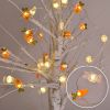 Easter Bunny String Lights, Battery Operated Rabbit Lights for Indoor & Outdoor Decor