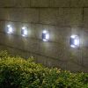 8 LED Solar Wall Light – Outdoor