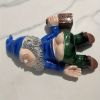 Drunken Garden Gnome Statue – 5.91" Weatherproof Resin Garden Decor