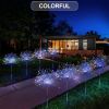 Solar Firework Light Outdoor – IP65 Waterproof Garden Flower Light with 8 Lighting Modes