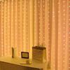 300 LED Curtain Lights – USB Powered Twinkle Fairy Lights for Weddings, Christmas & Home Decor