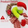 Christmas Thief Wreath Front Door Decoration – Indoor & Outdoor Holiday Wreath