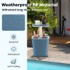 Portable 4 Gallon Cooler Bar Table with Bottle Opener