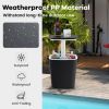 Portable 4 Gallon Cooler Bar Table with Bottle Opener